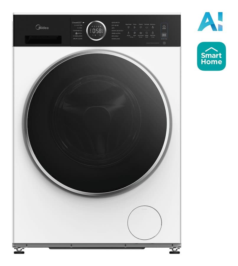 Midea MF205W100BA30WIT – Lavatrice 10 kg, 1400 giri